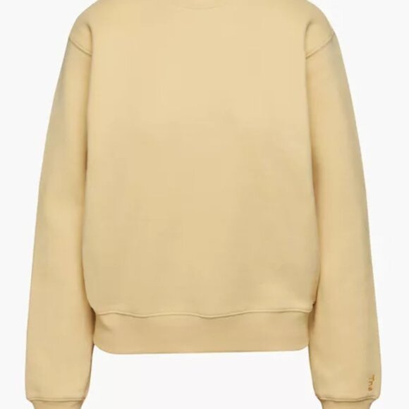 TNA Cozy Fleece Perfect Crew Sweatshirt & Sweatshorts - Picture 4 of 6